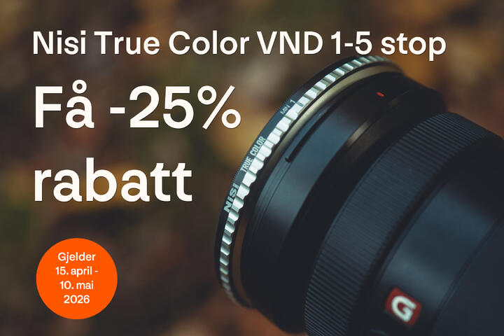 Nisi variabelt ND-filter